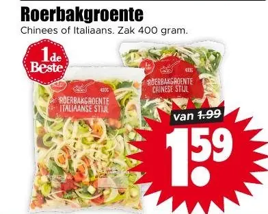 Roerbakgroente