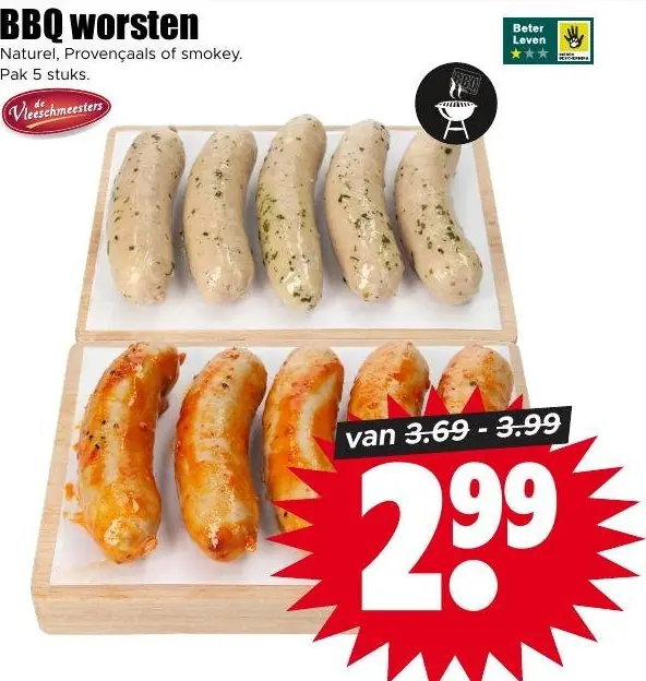 BBQ worsten