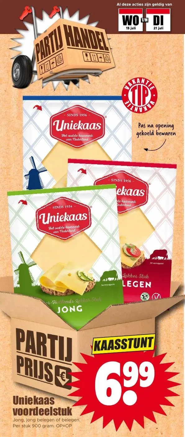 Uniekaas voordeelstuk