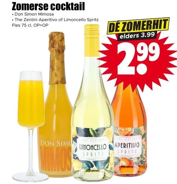Zomerse cocktail