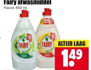 Fairy afwasmiddel