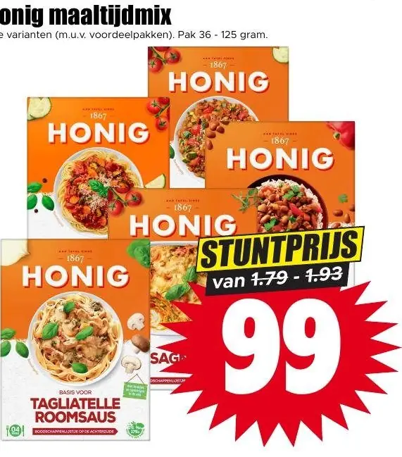 Honig maaltijdmix