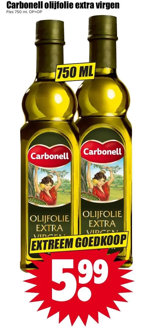 Carbonell olijfolie extra virgen