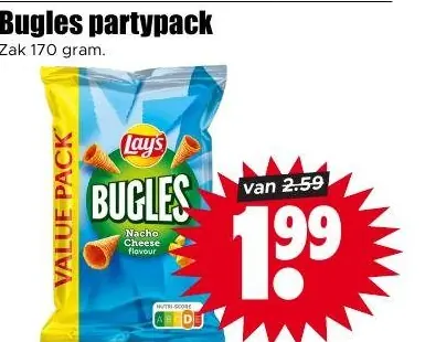 Bugles partypack
