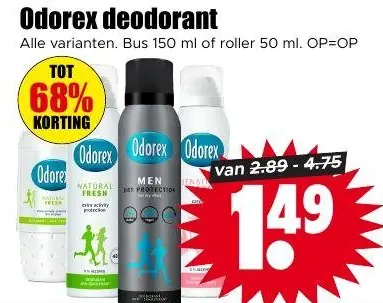 Odorex deodorant