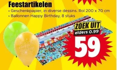 Feestartikelen
