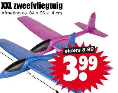 XXL zweefvliegtuig