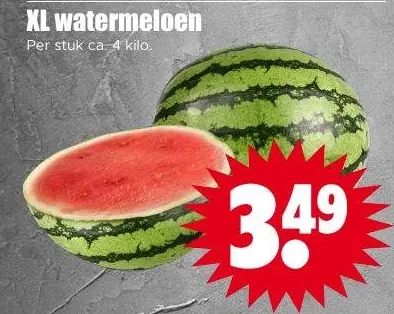 XL watermeloen