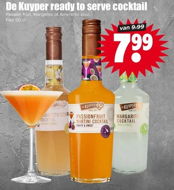 De Kuyper ready to serve cocktail