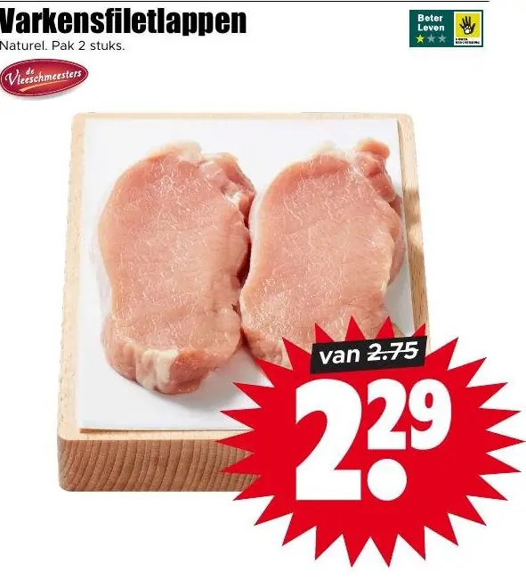Varkensfiletlappen