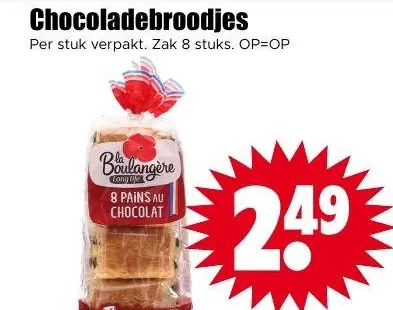 Chocoladebroodjes