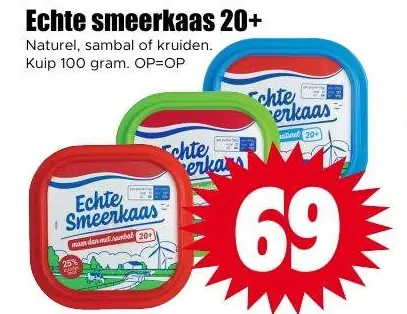 Echte Smeerkaas 20+