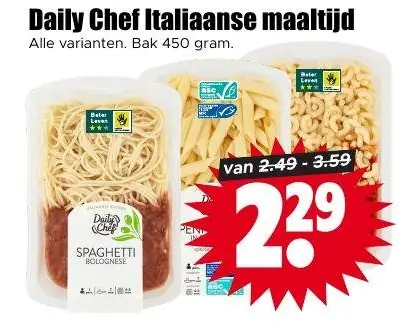 Daily Chef Italiaanse maaltijd