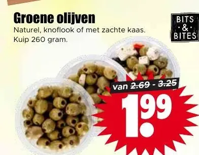 Groene olijven