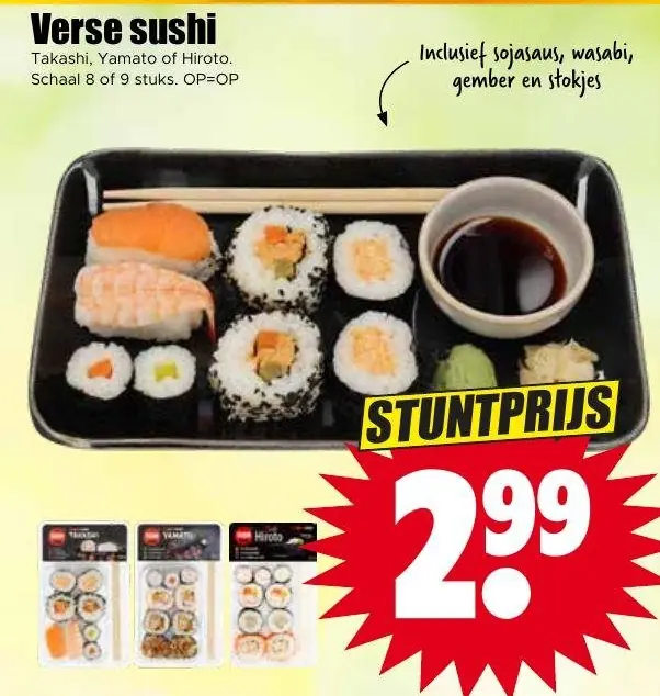 Verse sushi