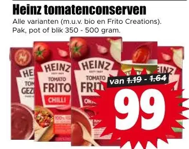 Heinz tomatenconserven