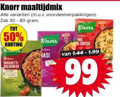 Knorr maaltijdmix