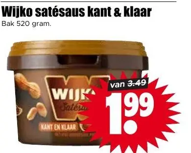 Wijko satesaus kant & klaar