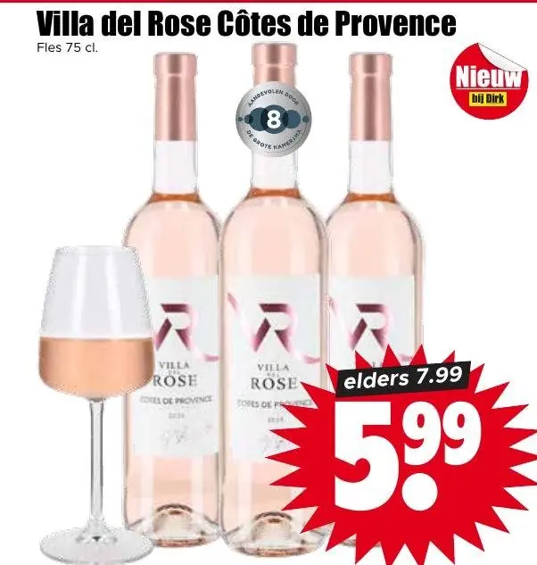 Villa del Rose Cotes de Provence