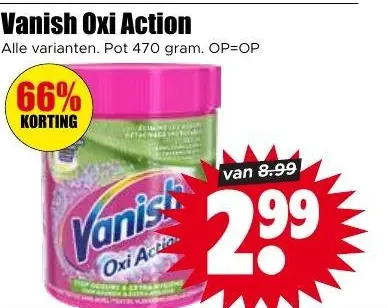Vanish Oxi Action