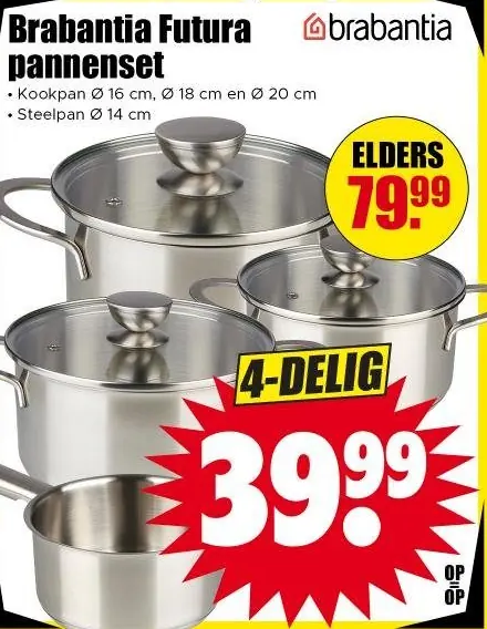 Brabantia Futura pannenset