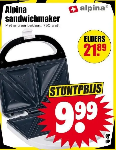 Alpina sandwichmaker