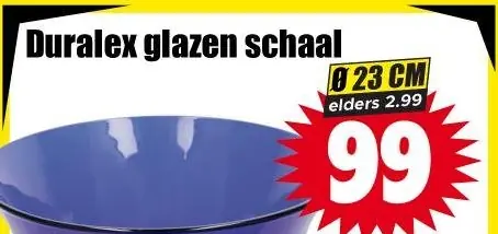 Duralex schaal groot 23 cm