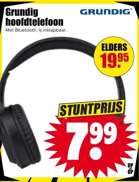 Grundig hoofdtelefoon