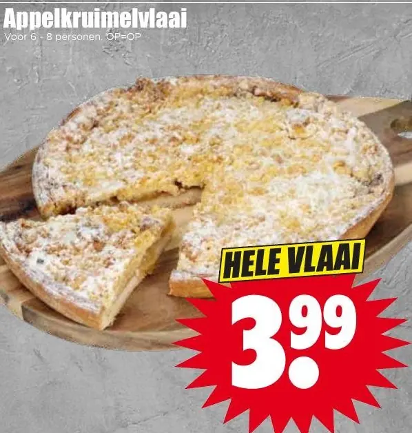 Appelkruimelvlaai