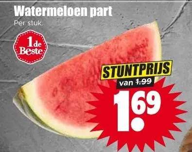 Watermeloen part