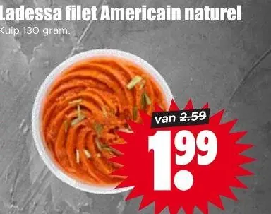 Ladessa Filet Americain naturel
