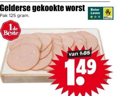 Gelderse gekookte worst