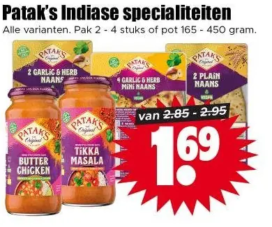 Patak's Indiase specialiteiten