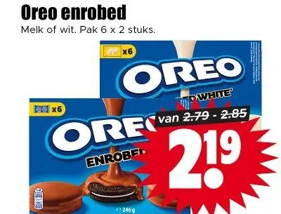 Oreo enrobed