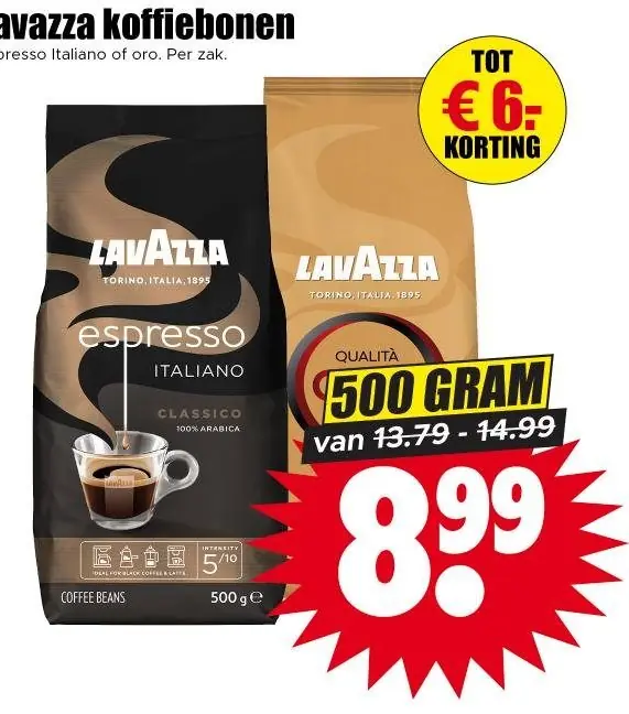 Lavazza koffiebonen