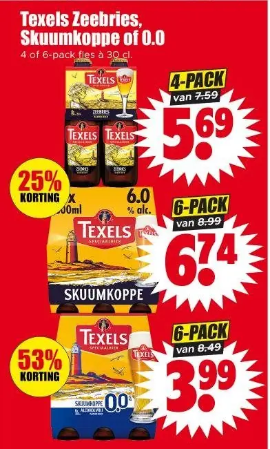 Texels Zeebries, Skuumkoppe of 0.0