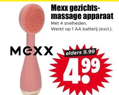 Mexx gezichtsmassage apparaat