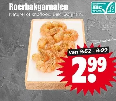 Roerbakgarnalen