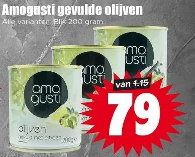 Amogusti gevulde olijven