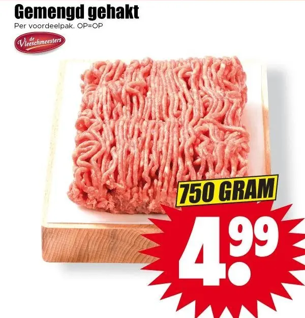 Gemengd gehakt