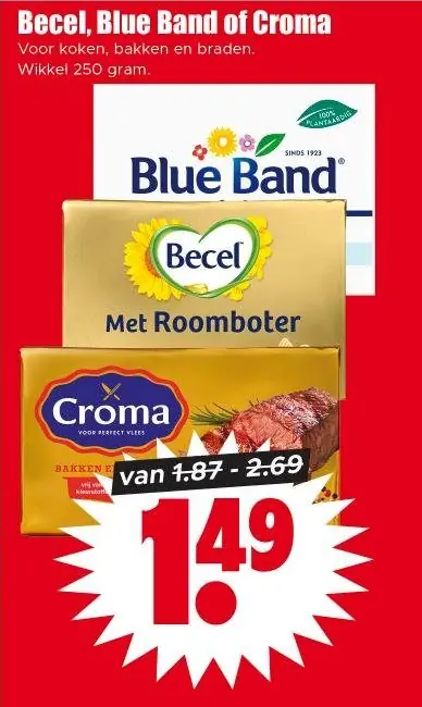 Becel, Blue Band of Croma