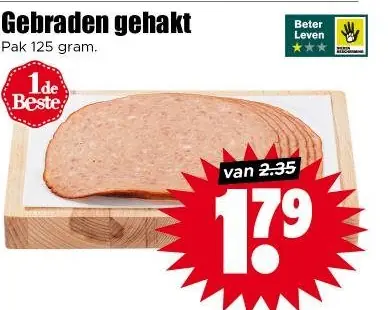 Gebraden gehakt