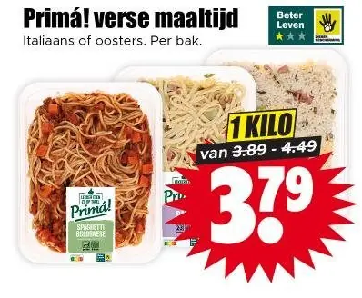 Prima! verse maaltijd