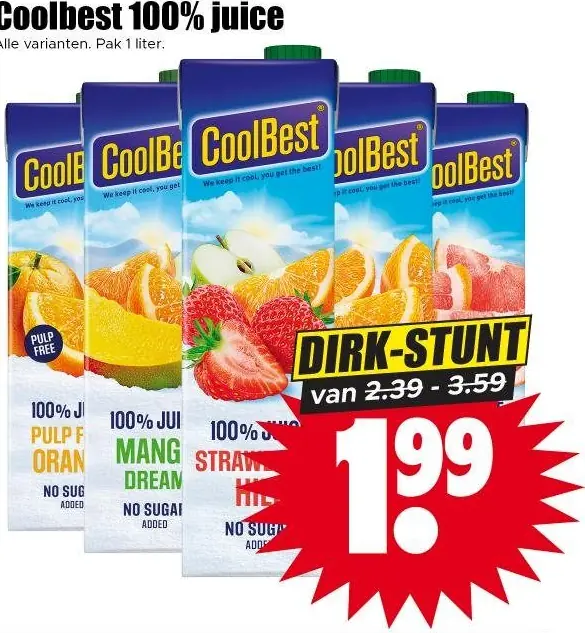 Coolbest 100% juice