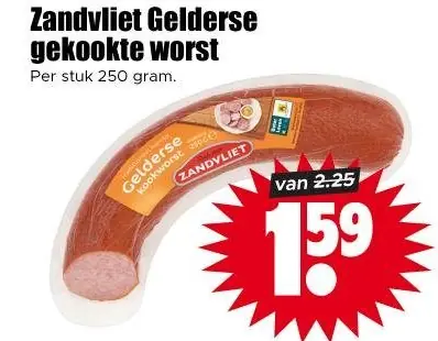 Zandvliet Gelderse kookworst