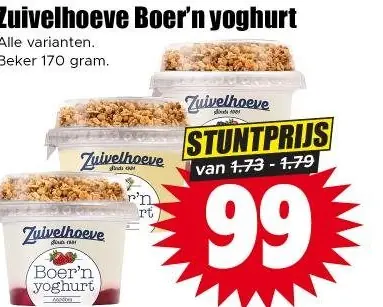 Zuivelhoeve Boer'n yoghurt