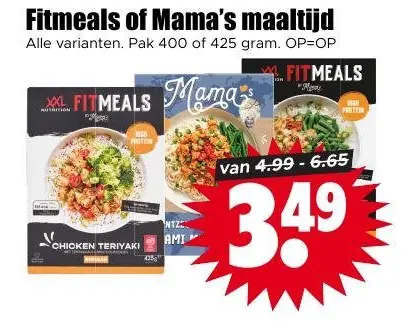 Fitmeals of Mama's maaltijd