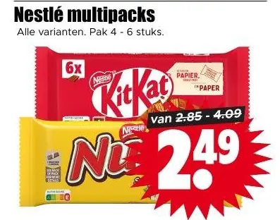 Nestlé multipacks