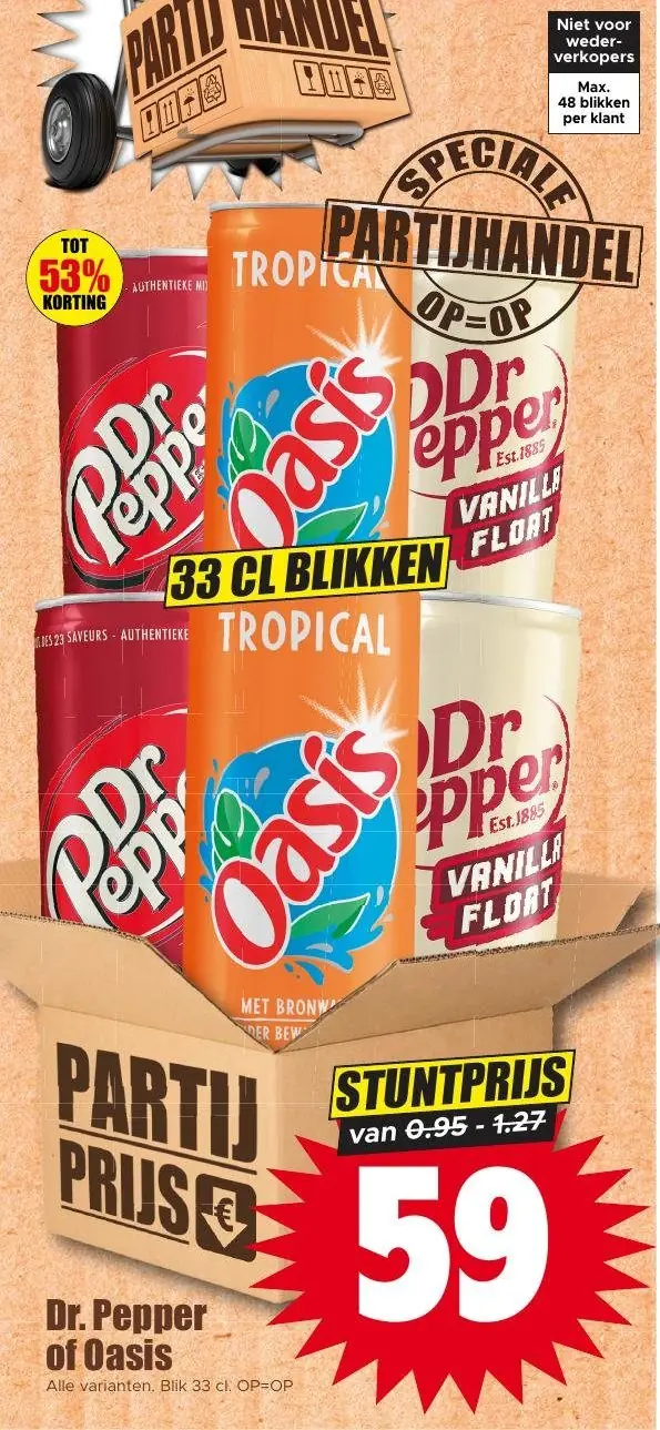 Dr. Pepper of Oasis