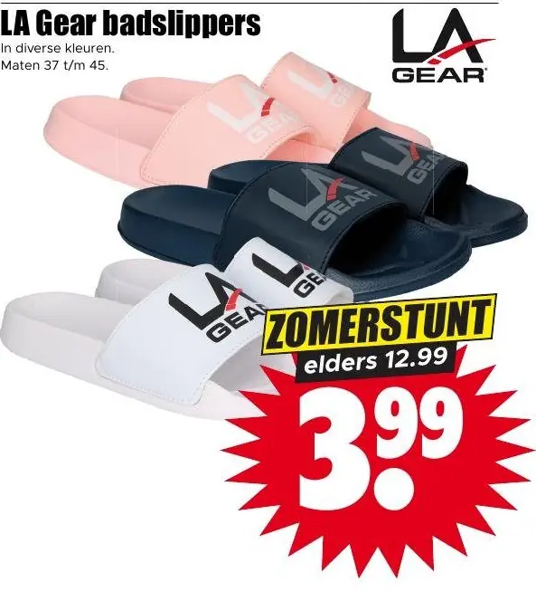 LA Gear badslippers
